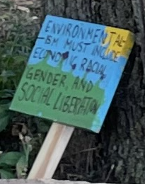 Environmentalism sign